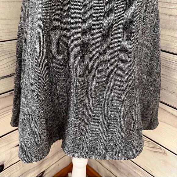 MODCLOTH Mata Traders Herringbone Collar Fit & Flare Dress - Picture 3 of 7